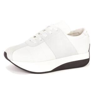 NEW MARNI men's big foot sneakers in white